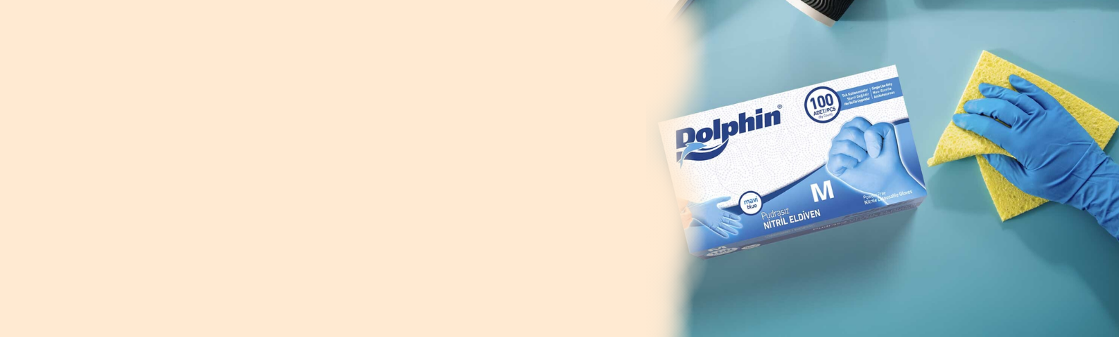 Temizlik  yaparken elde var hijyen ! Lateks Eldiven 